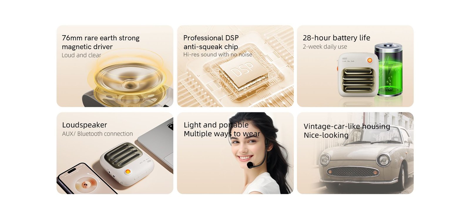 QCY MX1 Portable Voice Amplifier Wireless Bluetooth Speaker 2_qcybd_qcybangladesh_deximpo