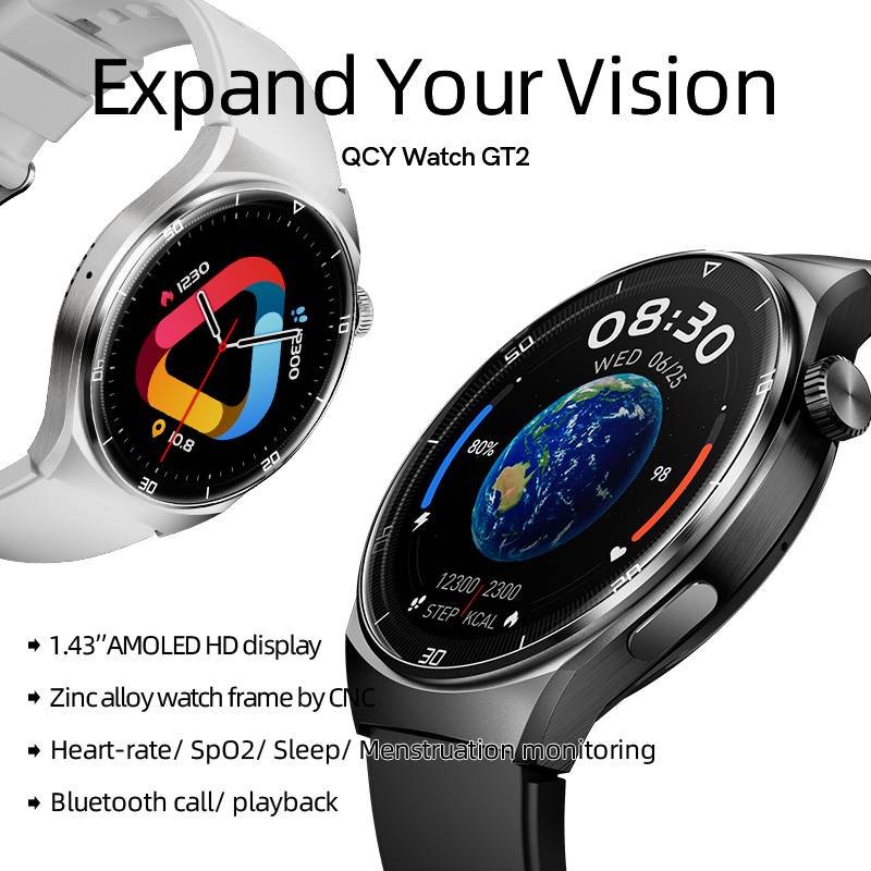 QCY GT2 Smart Watch 6 _ Deximpo International Limited